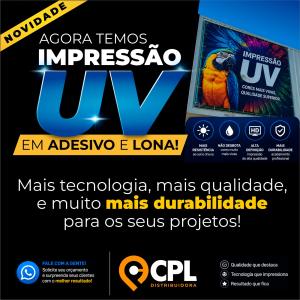 ADESIVO PERFURADO COM IMPRESSÃO UV ADESIVO PERFURADO ADESIVO IMPRESSO 4 X 0 VERNIZ UV TOTAL FRENTE Sem acabamento 